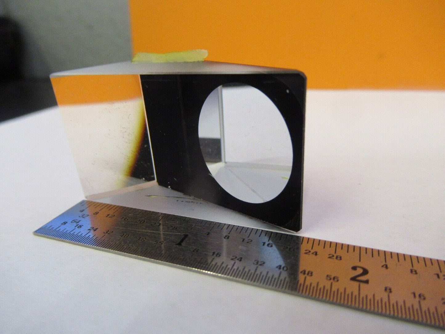 OPTICAL GLASS PRISM OPTICS AS PICTURED &5K-A-16