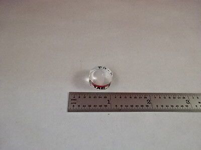 OPTICAL FLAT SMALL DIAMETER FUSED SILICA 1/10 WAVE LASER OPTICS AS IS #80-21