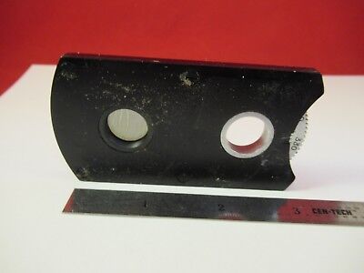 WILD HEERBRUGG SWISS M20 POLARIZER POL SLIDE LENS MICROSCOPE PART OPTICS &5-A-82