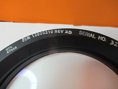 MIL SPEC OPTICAL HUGE MOUNTED LENS PL CONVEX OPTICS as pictured &55R-B-02