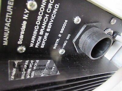 LEITZ HBO ARC LAMP POWER SUPPLY MICROSCOPE PART AS PICTURED &TC-3