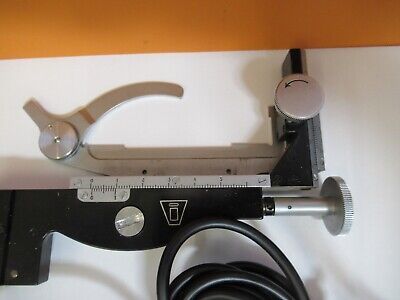 VICKERS UK ENGLAND STAGE MIKROMETER CLIPS MIKROSKOPTEIL WIE ABGEBILDET &amp;Q6-A-86