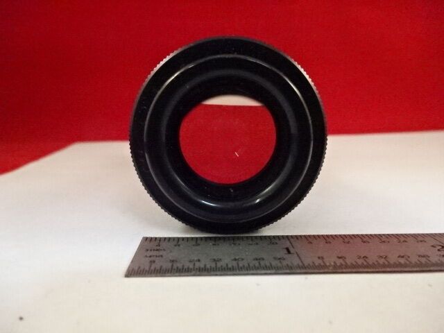 MICROSCOPE PART CENTERING OCULAR EYEPIECE OPTICS + RETICLE AS IS #Z4-A-12