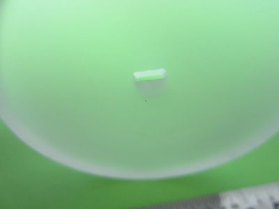 RARE OPTICAL FILTER LENS + SLOT IN MIDDLE LASER OPTICS AS PICTURED BIN#36-18