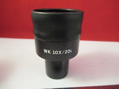 OLYMPUS JAPAN EYEPIECE WK 10X/20L MICROSCOPE PART OPTICS AS PICTURED &R8-A-03