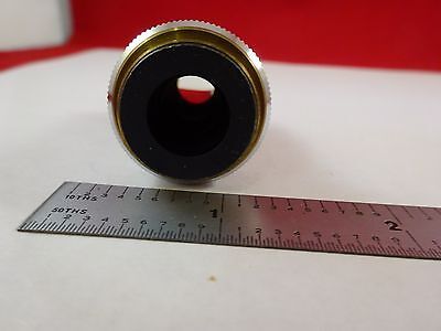 MICROSCOPE PART OBJECTIVE L32X LEITZ GERMANY OPTICS AS IS BIN#R2-C-20