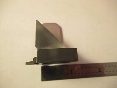 VICKERS ENGLAND MOUNTED GLASS PRISM optics MICROSCOPE PART AS PICTURED &FT-6-06