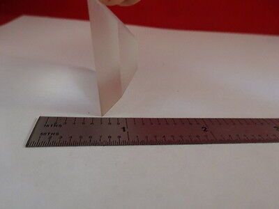 TRUNCATED PLASTIC PREFORM for MIRROR OPTICAL LASER OPTICS AS IS &81-A-59