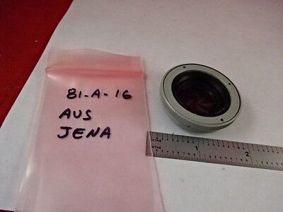 AUS JENA GERMANY DIAPHRAGM IRIS OPTICS MICROSCOPE PART AS IS &81-A-16