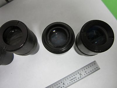 LOT 6 EA AO BAUSCH LOMB EYEPIECES MICROSCOPE PART OPTICS AS IS BIN#L2-09