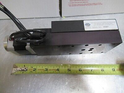 NEW ENGLAND TECH MOTORIZED LINERA STAGE OPTICS MECHATRONICS AS PICTURED &TC-2