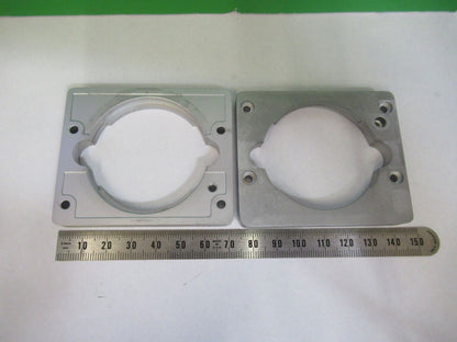 LEIZT WETZLAR PAIR LAMP BRACKETS ERGOLUX MICROSCOPE PART AS PICTURED &P4-B-86