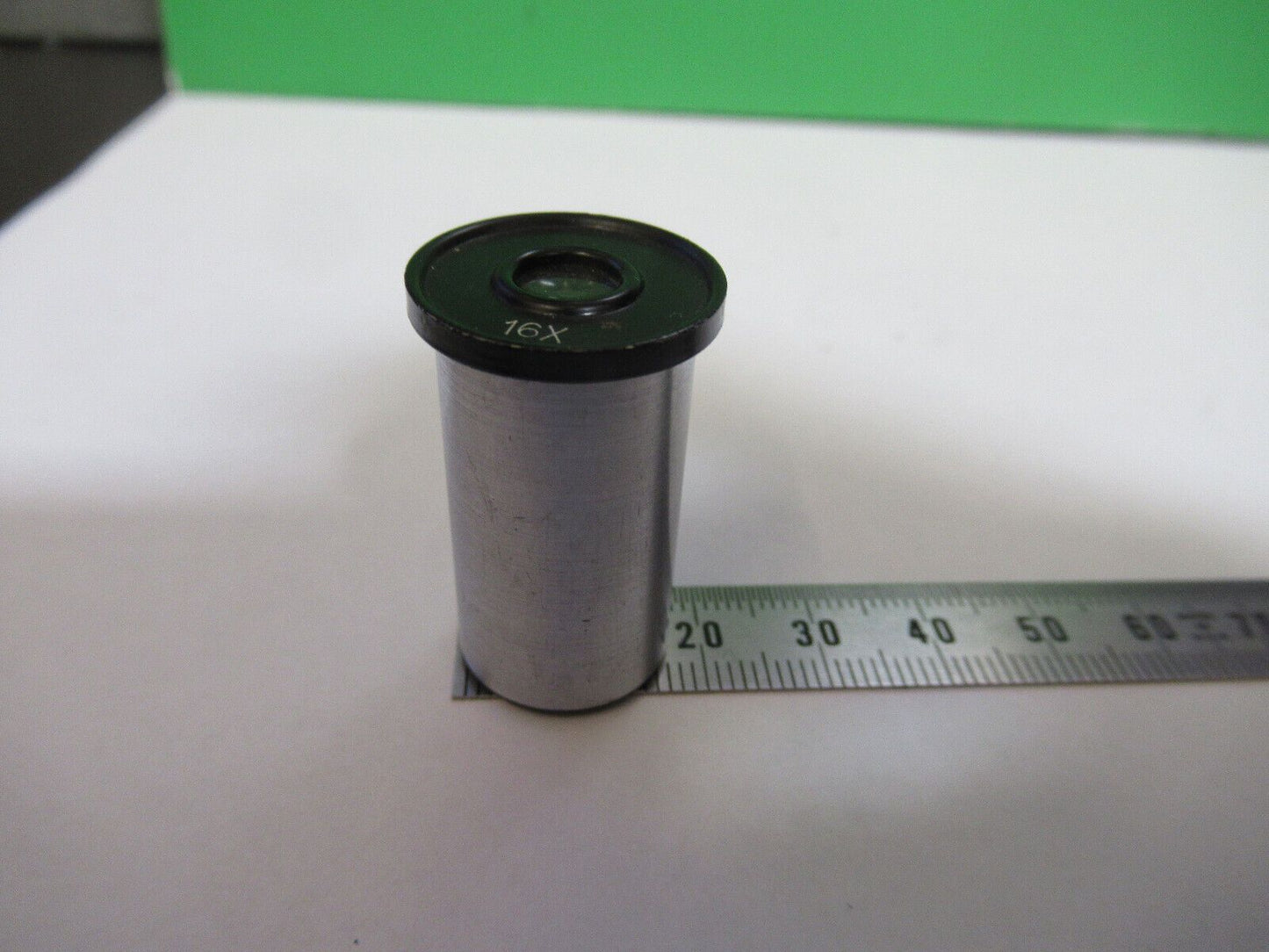 TASCO JAPAN 16X MINI OPTICS EYEPIECE 17mm MICROSCOPE PART AS PICTURED &Q5-B-18