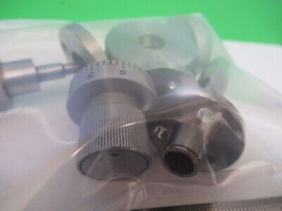 TIYODA TOKYO JAPAN SET of KNOBS MICROSCOPE PART AS PICTURED &R7-B-02