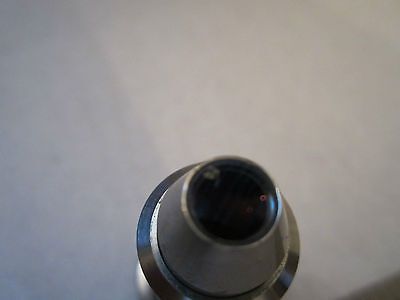 MICROSCOPE OPTICS OBJECTIVE PH1 10X CARL ZEISS GERMANY AS IS chipped BIN#RED