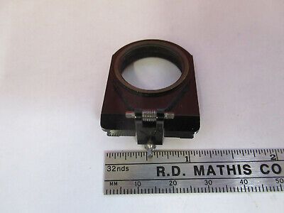 ANTIQUE CARL ZEISS GERMANY OBJECTIVE HOLDER MICROSCOPE POL AS PICTURED &8Z-A-130