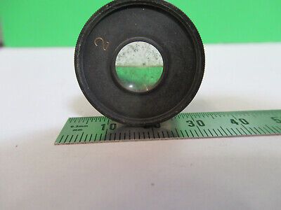 ANTIQUE ERNST LEITZ GERMANY  EYEPIECE "2" MICROSCOPE PART AS PICTURED Q9-A-57