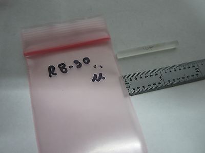 OPTICAL BI CONVEX LENS BAR 164 OPTICS AS IS BIN#R8-30