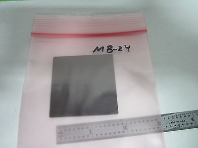 OPTICAL DARK RED FILTER LASER OPTICS AS IS BIN#M8-24