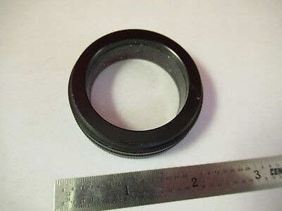 OLYMPUS JAPAN STEREO OBJECTIVE LENS 1X OPTICS MICROSCOPE PART FT-1-41