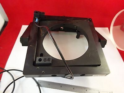 MICROSCOPE INTERFEROMETER TILTING TABLE + FLAT CONTROL TECHNICS OPTICS B#F8-C-01