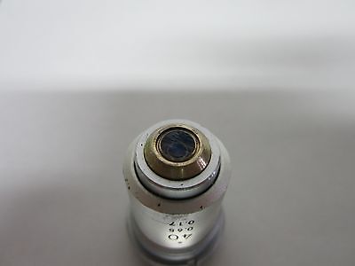 OPTICAL MICROSCOPE PART NIKON OBJECTIVE 40X OPTICS BIN#46-L-2