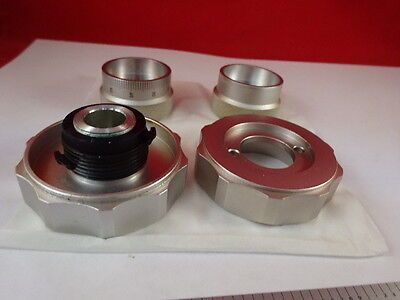 WILD SWISS M12 KNOBS SET MICROSCOPE PART AS IS &V7-A-09