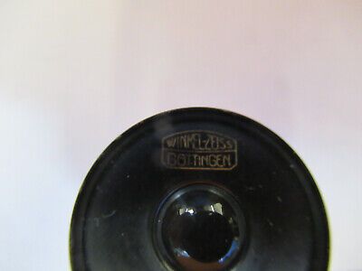 ANTIQUE WINKEL ZEISS EYEPIECE OCULAR MICROSCOPE PART OPTICS AS PICTURED &F9-A-98