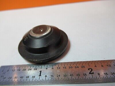 ANTIQUE BRASS MOUNTED LENS MICROSCOPE PART AS PICTURED #7B-B-125