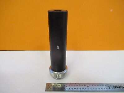 UNITRON JAPAN LWD 8X LONG OBJECTIVE MICROSCOPE PART OPTICS AS PICTURED &85-B-86