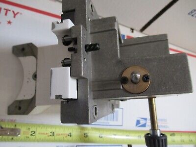 LEICA DMRB GERMANY STAGE TABLE HOLDER MICROSCOPE PART AS PICTURED &FT-6-181