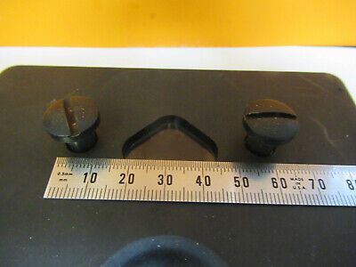 SPENCER AO VINTAGE STAGE TABLE ANTIQUE MICROSCOPE PART AS PICTURED &P2-A-77