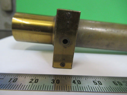 ANTIQUE BRASS TUBUS FRAME UNKNOWN COLLIMATOR SCOPE PART AS PICTURED Z6-A-06