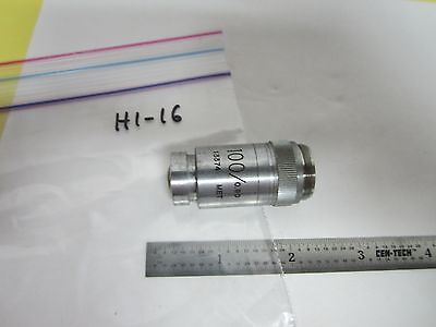 VICKERS ENGLAND OBJECTIVE MICROPLAN 100X MICROSCOPE OPTICS BIN#H1-16