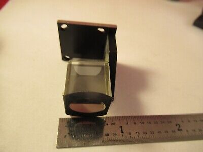 VICKERS ENGLAND MOUNTED GLASS PRISM optics MICROSCOPE PART AS PICTURED &FT-6-07