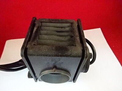 FOR PARTS MICROSCOPE SPARE NIKON LAMP HOUSING ILLUMINATOR OPTICS AS IS #AO-01