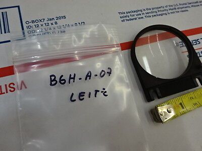 LEITZ GERMANY OPTICS ILLUMINATOR LENS LABORLUX MICROSCOPE PART AS IS &B6H-A-07