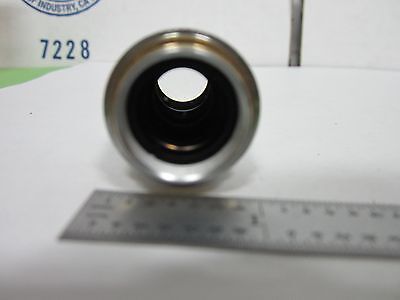 MICROSCOPE OBJECTIVE LEITZ GERMANY 10X FLUOTAR INFINITE OPTICS AS IS BIN#R6-13