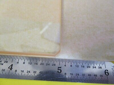 OPTICAL COHERENT COATED FLAT PLATE RARE GLASS OPTICS AS PICTURED &FT-6-130