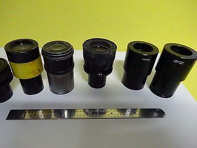 LOT MICROSCOPE EYEPIECES parts repair  OPTICS #P9-19