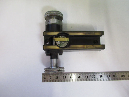 ERNST LEITZ STAGE SUPPORT ASSEMBLY MICROSCOPE PART AS PICTURED &R7-B-23x