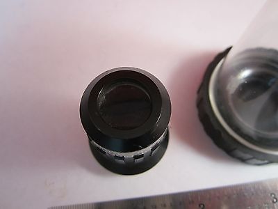 OPTICAL MICROSCOPE OBJECTIVE AUS JENA 2.5X INFINITY PLAN ACHRO OPTICS BIN#C6