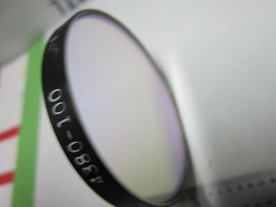 OPTICAL 4380 FILTER LASER OPTICS AS IS BIN#Q9-61