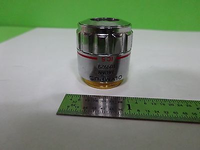 MICROSCOPE PART OLYMPUS JAPAN DIC OBJECTIVE MSPLAN 5X OPTICS BH2 AS IS BIN#V8-10