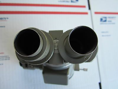 OLYMPUS JAPAN MICROSCOPE PART HEAD  EYEPIECE HOLDER WITHOUT OPTICS AS IS