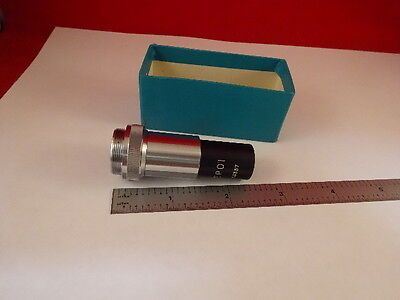 EPOI JAPAN 4X OBJECTIVE MICROSCOPE PART OPTICS AS IS &81-A-53