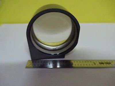 MICROSCOPE PART ILLUMINATOR LENS [chip on edge] OPTICS AS IS BIN#X6-26