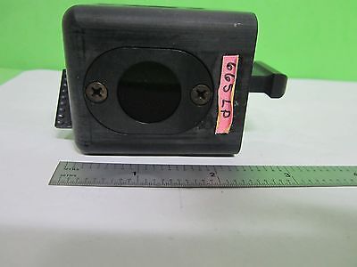 MICROSCOPE PART NIKON FLUORESCENCE FILTER CUBE OPTICS AS PICTURED BIN#25-14-01