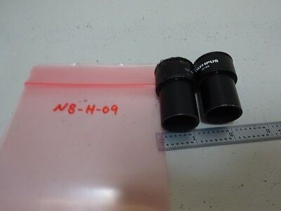 MICROSCOPE PART LOT EYEPIECES OLYMPUS 15X OPTICS AS IS BIN#N8-H-09