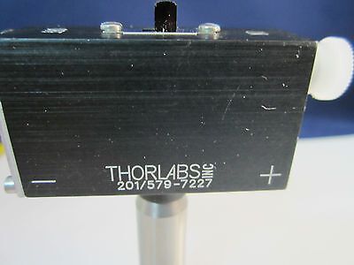 OPTICAL THORLABS DETECTOR LASER OPTICS  MOUNTS BIN#14B